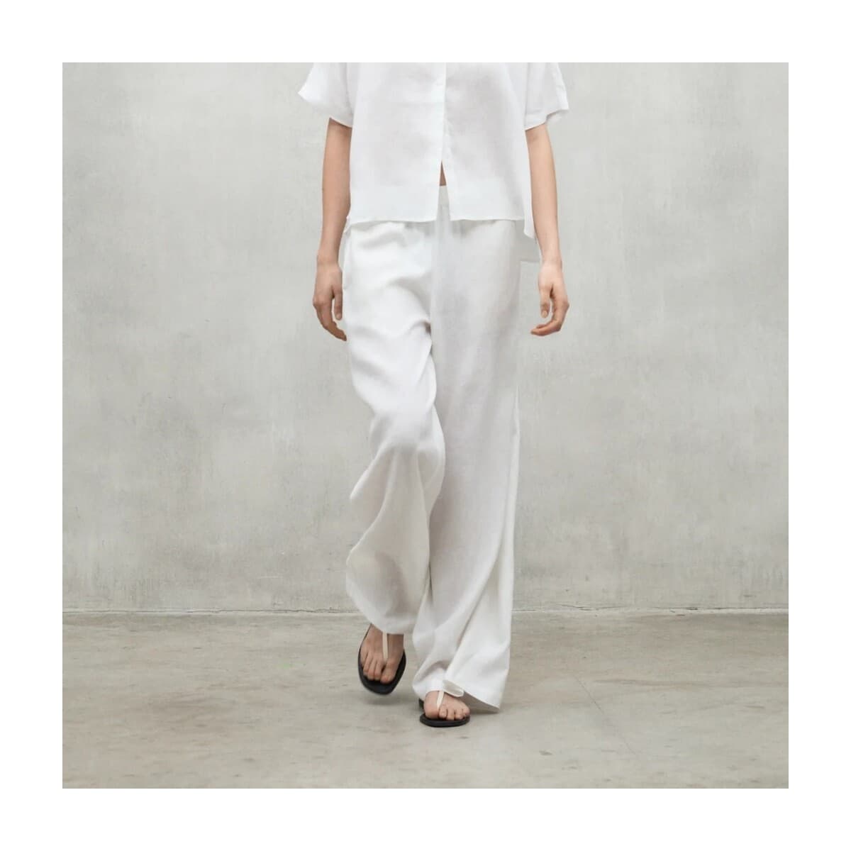 Women's Pants Ecoalf White