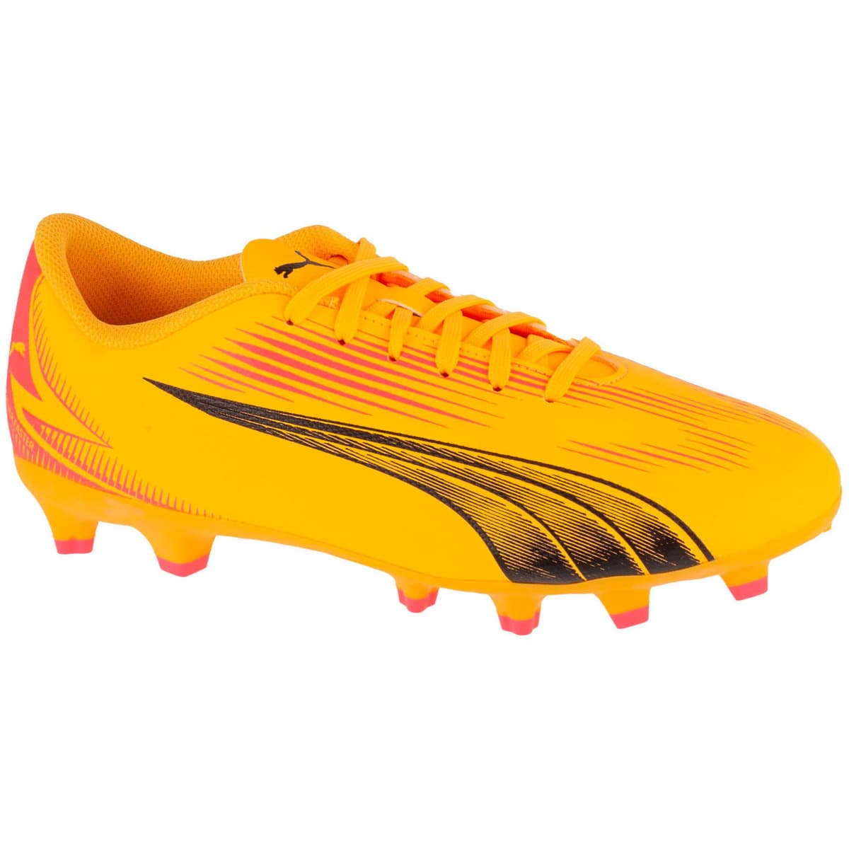 Boys' Football Boots Puma Yellow