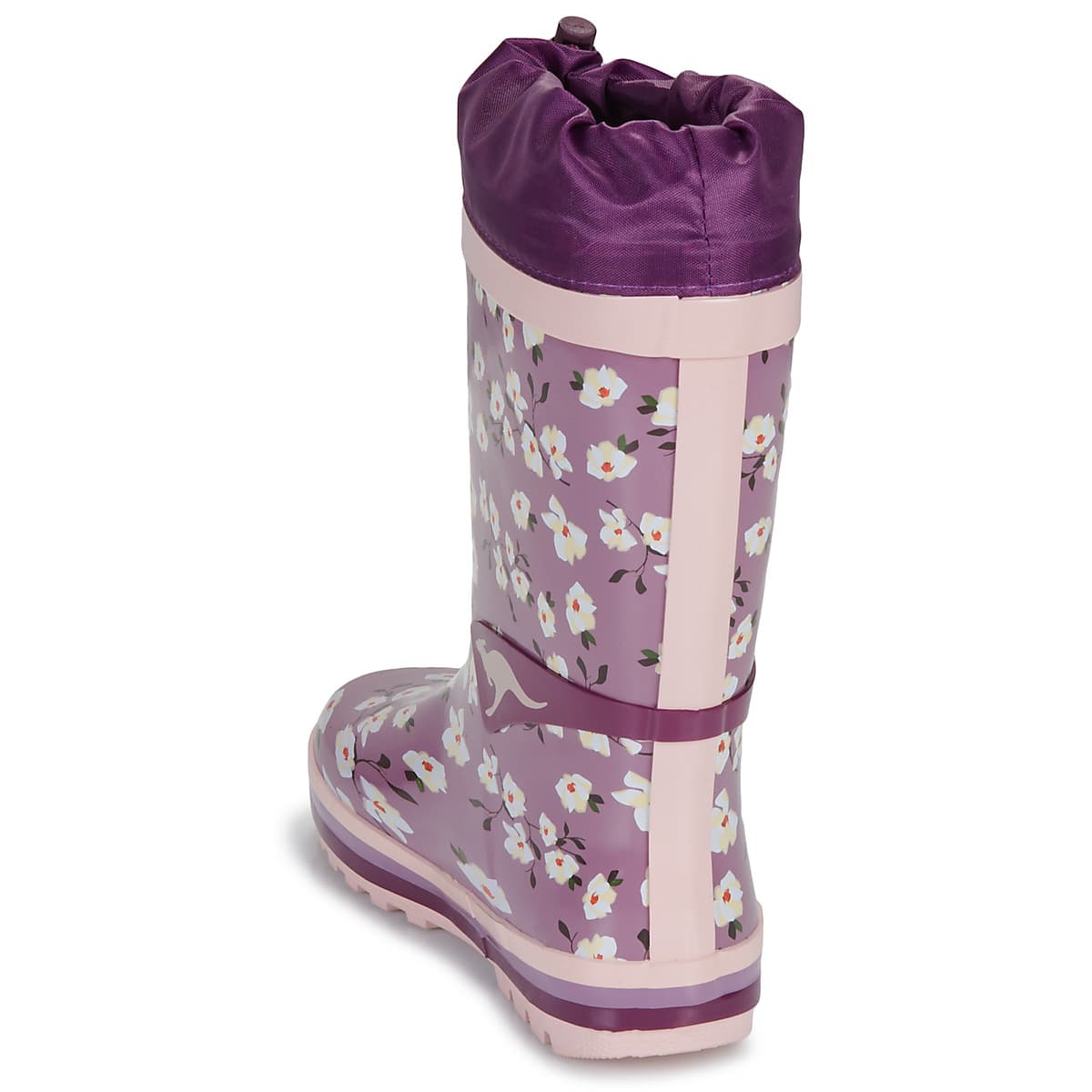 Girls' Wellington Boots Kangaroos Purple