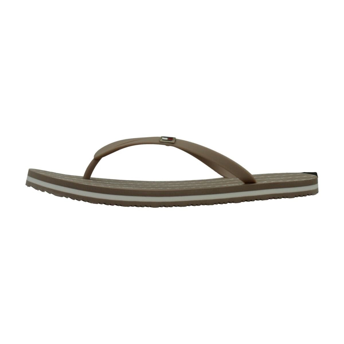 Women's Flip Flops Tommy Hilfiger Beige