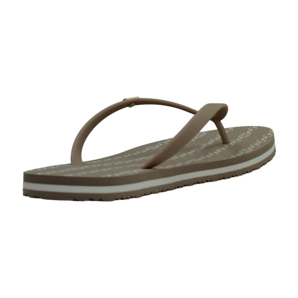Women's Flip Flops Tommy Hilfiger Beige