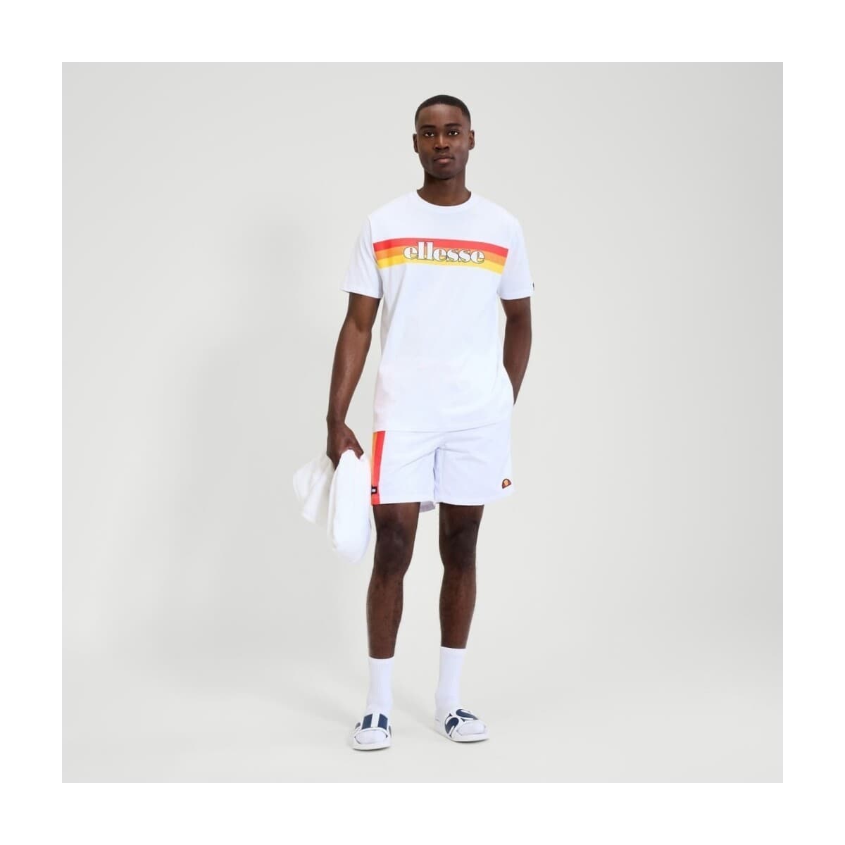 Men's T-Shirts Ellesse White