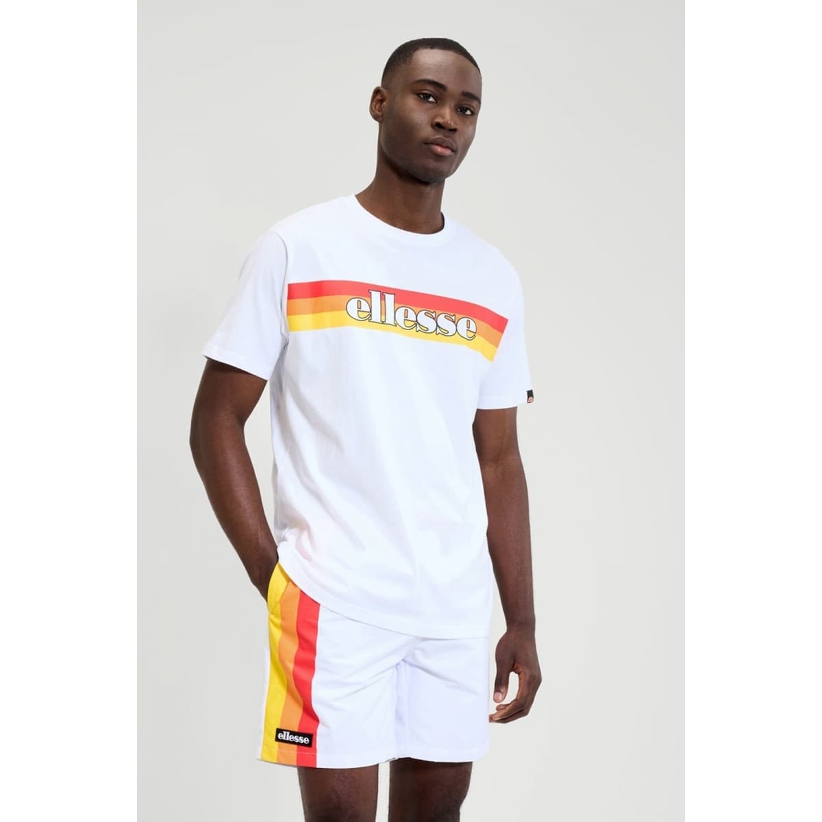 Men's T-Shirts Ellesse White