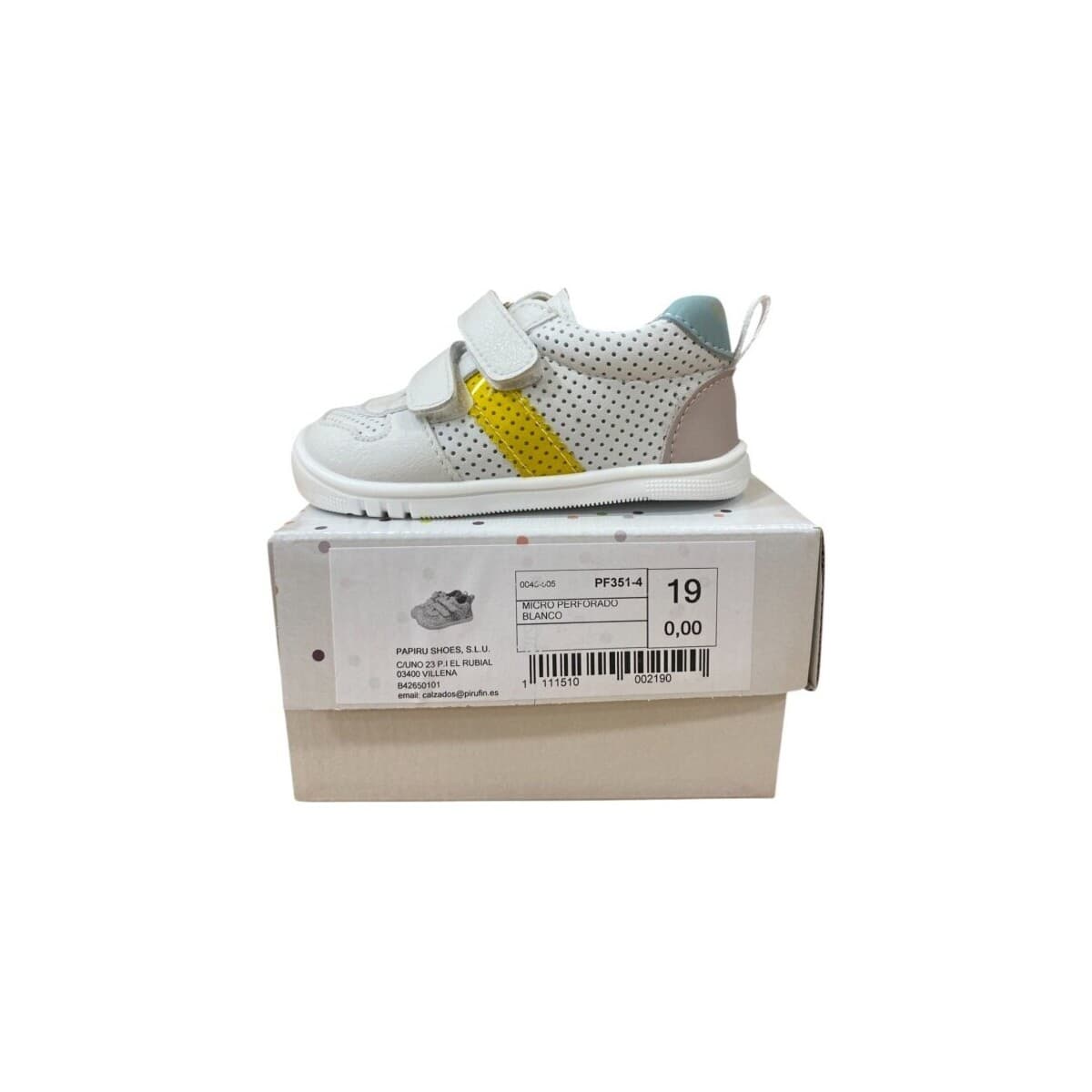 Boys' Sneakers Pirufin White