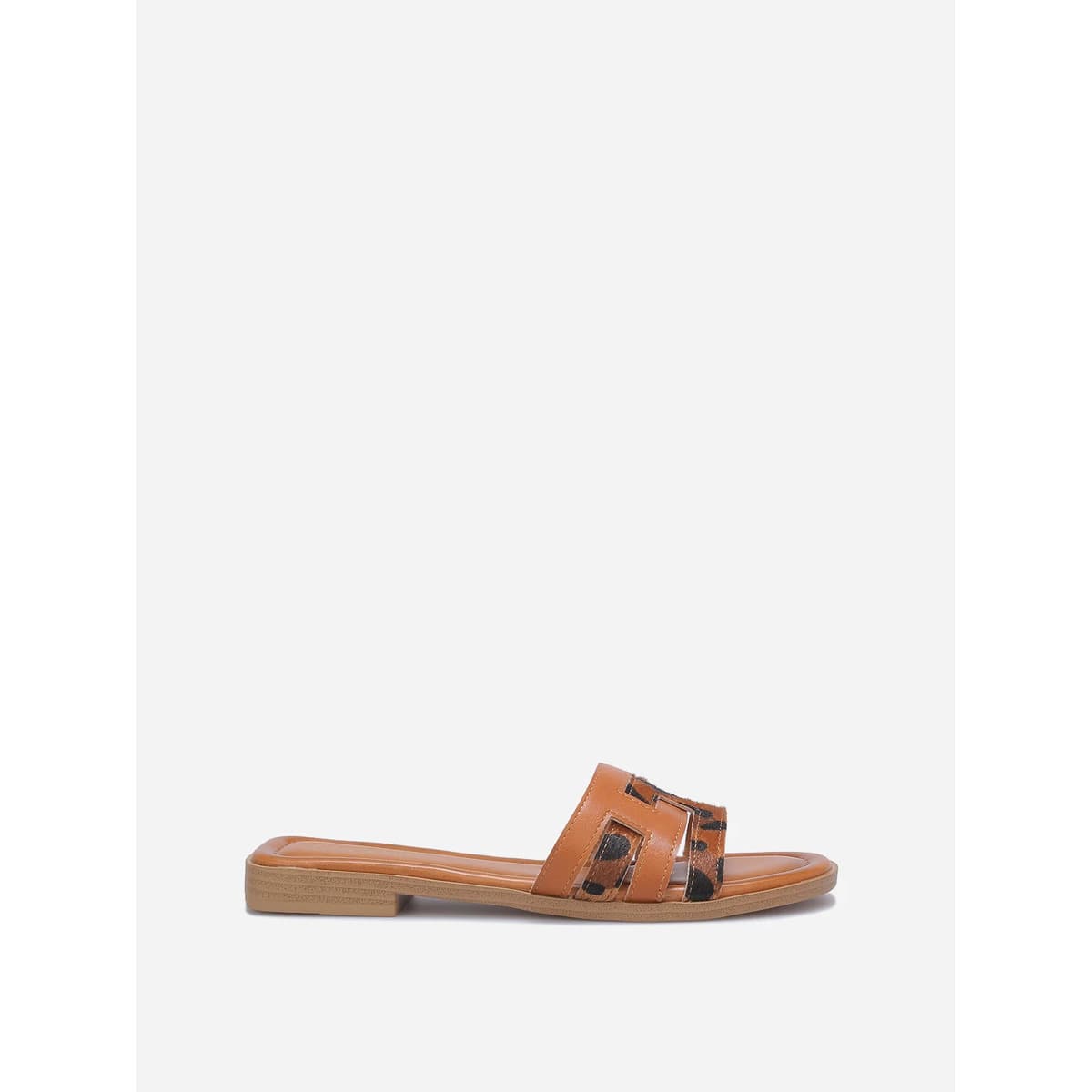 Women's Flip Flops La Modeuse Brown