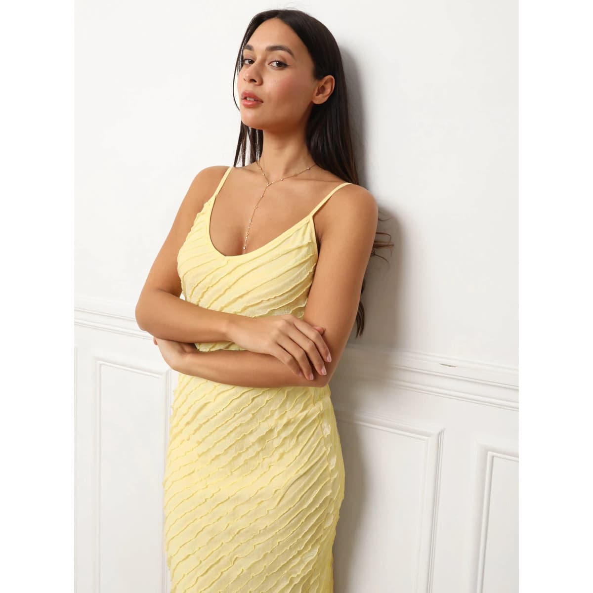 Women's Dresses La Modeuse Yellow