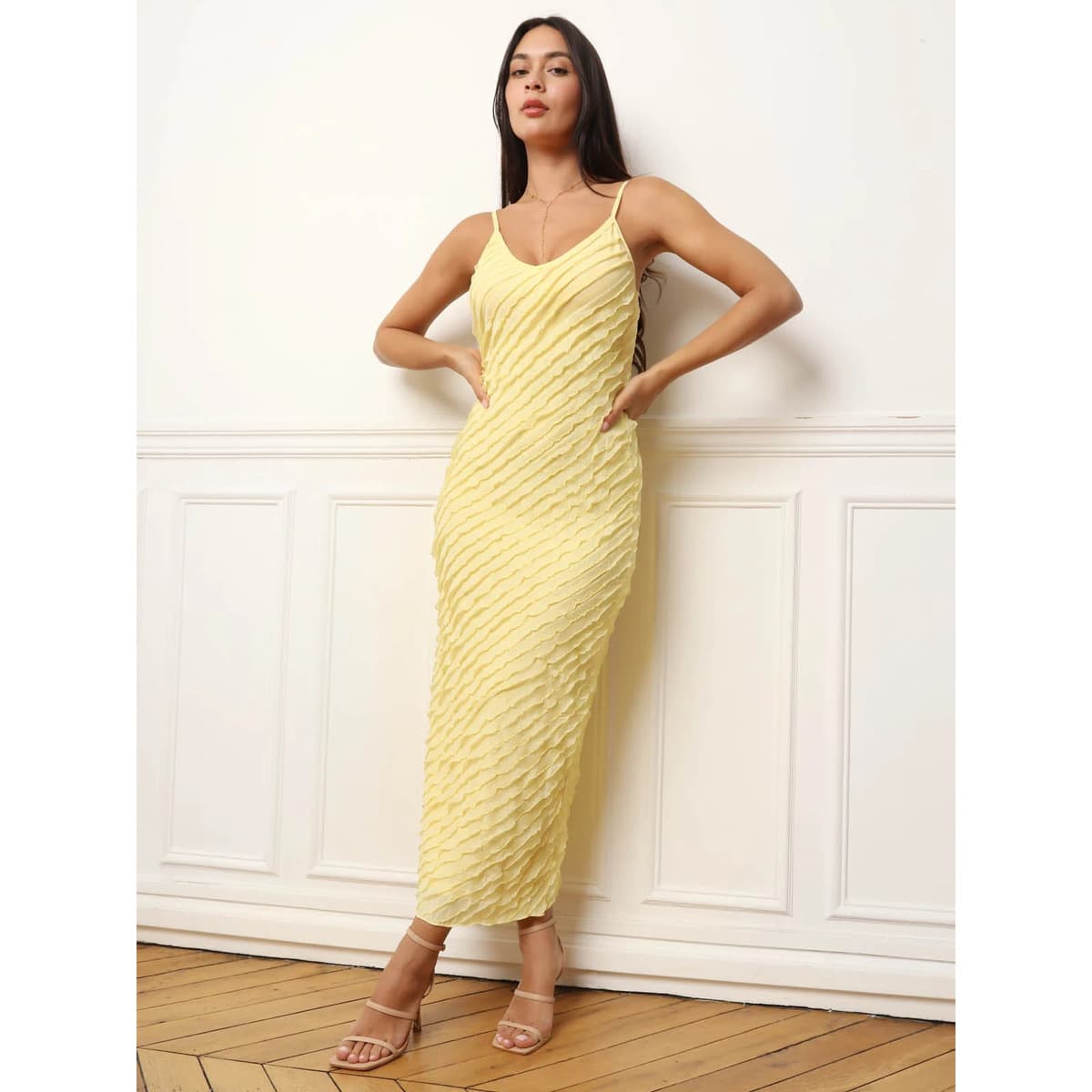 Women's Dresses La Modeuse Yellow