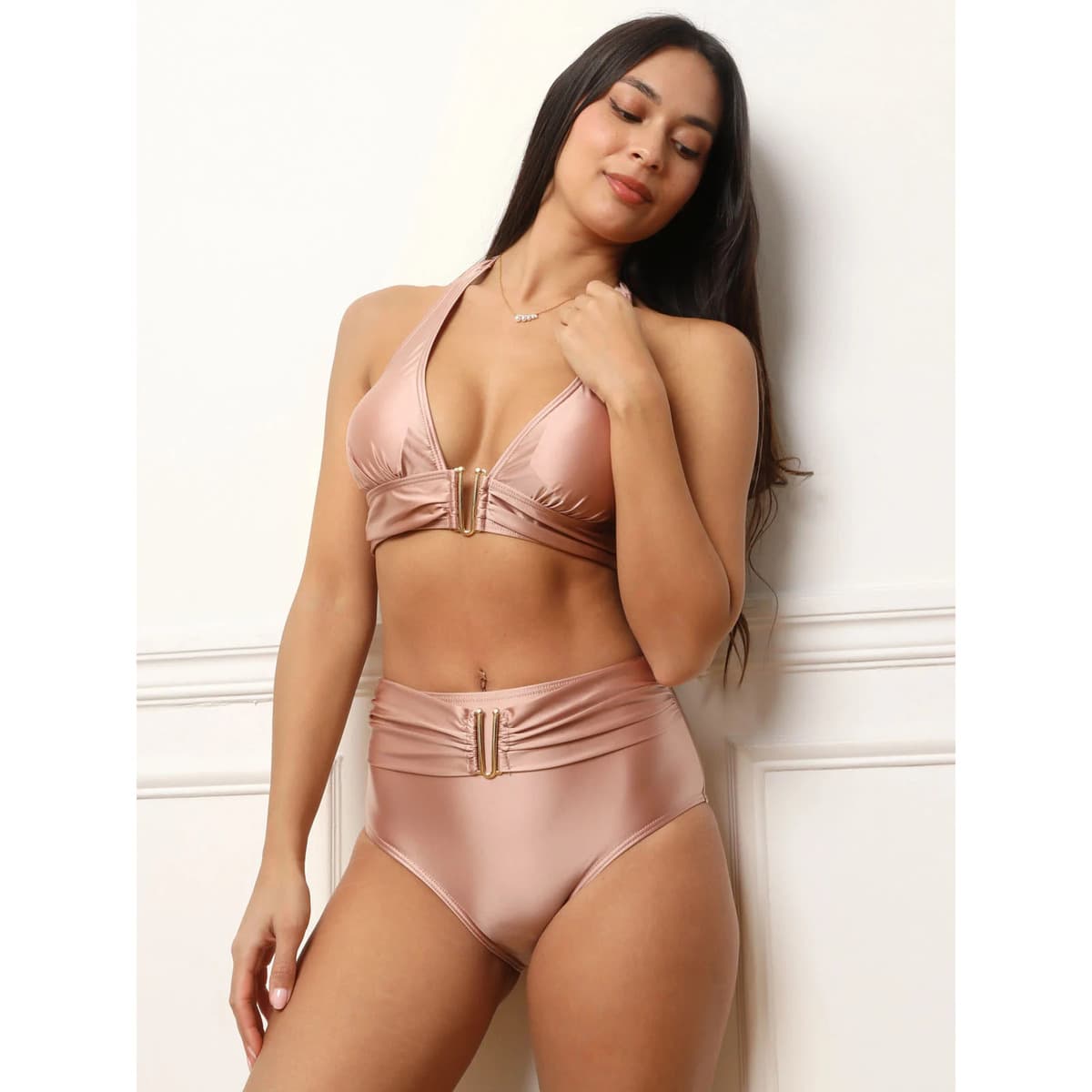 Women's Swimwear La Modeuse Beige