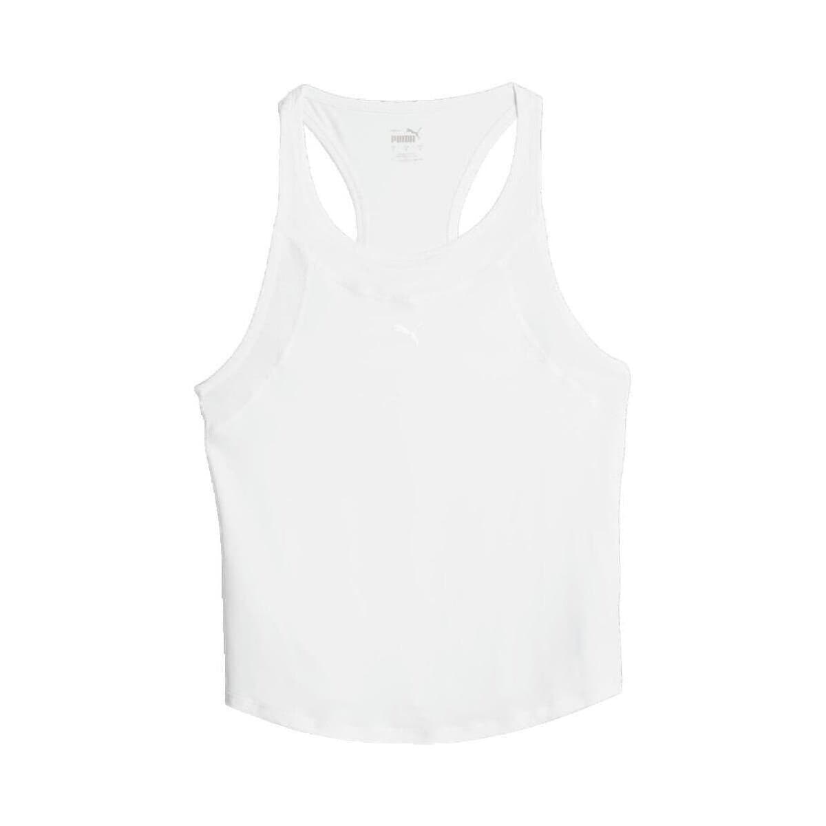 Women's Sleeveless Tops Puma White
