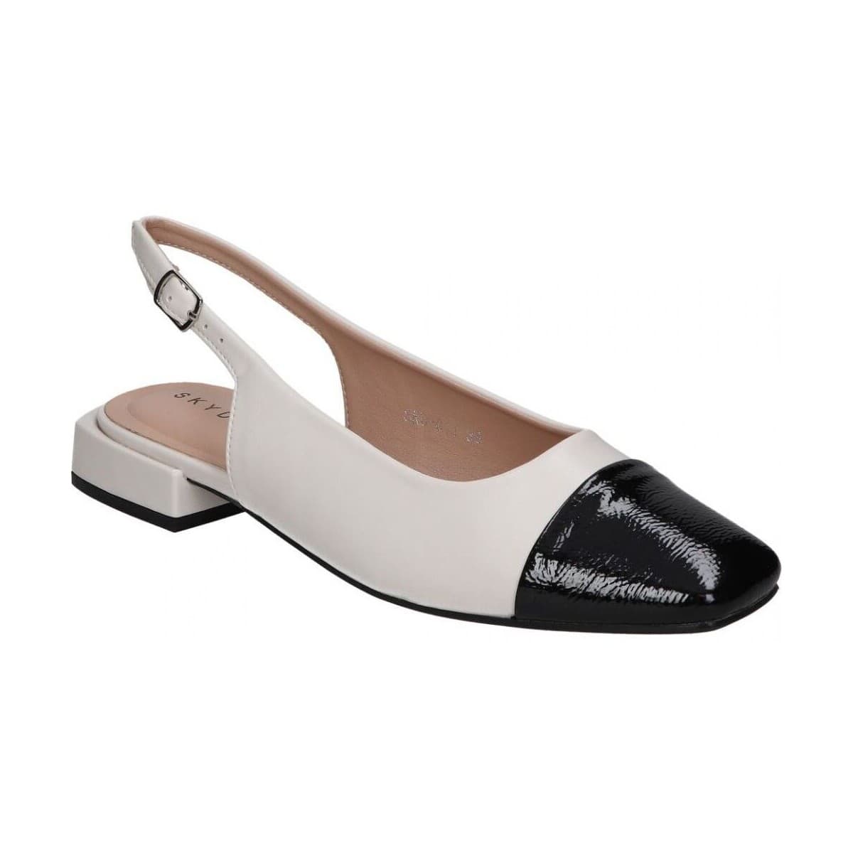 Women's Ballet Flats Skydiva White