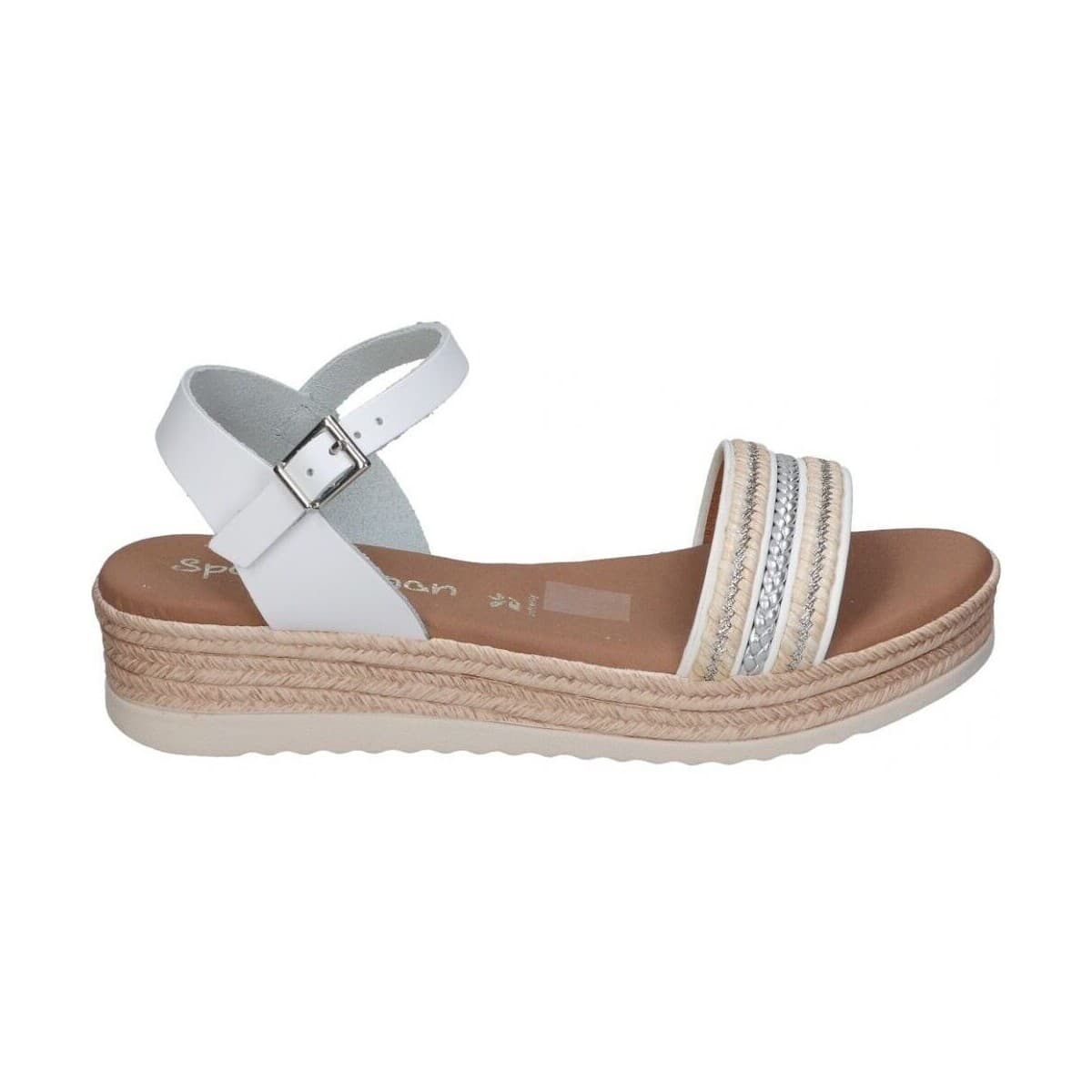 Women's Platforms Spar Woman White
