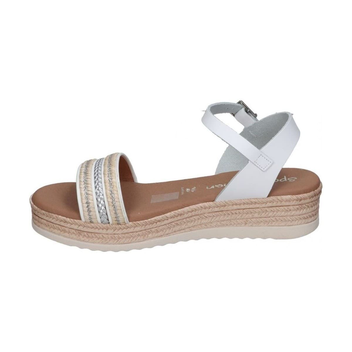 Women's Platforms Spar Woman White
