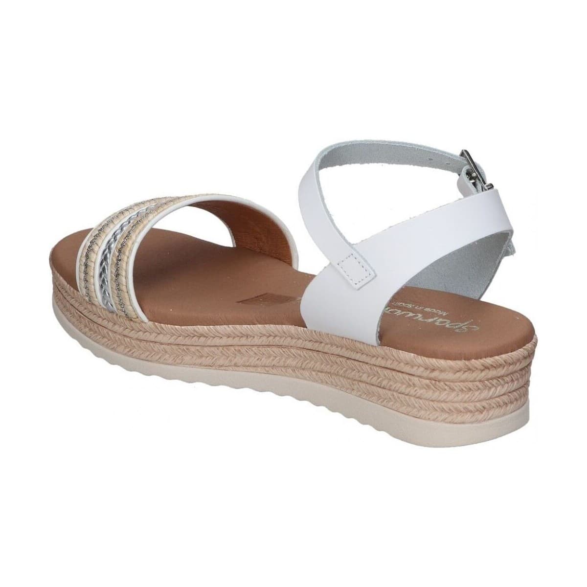 Women's Platforms Spar Woman White