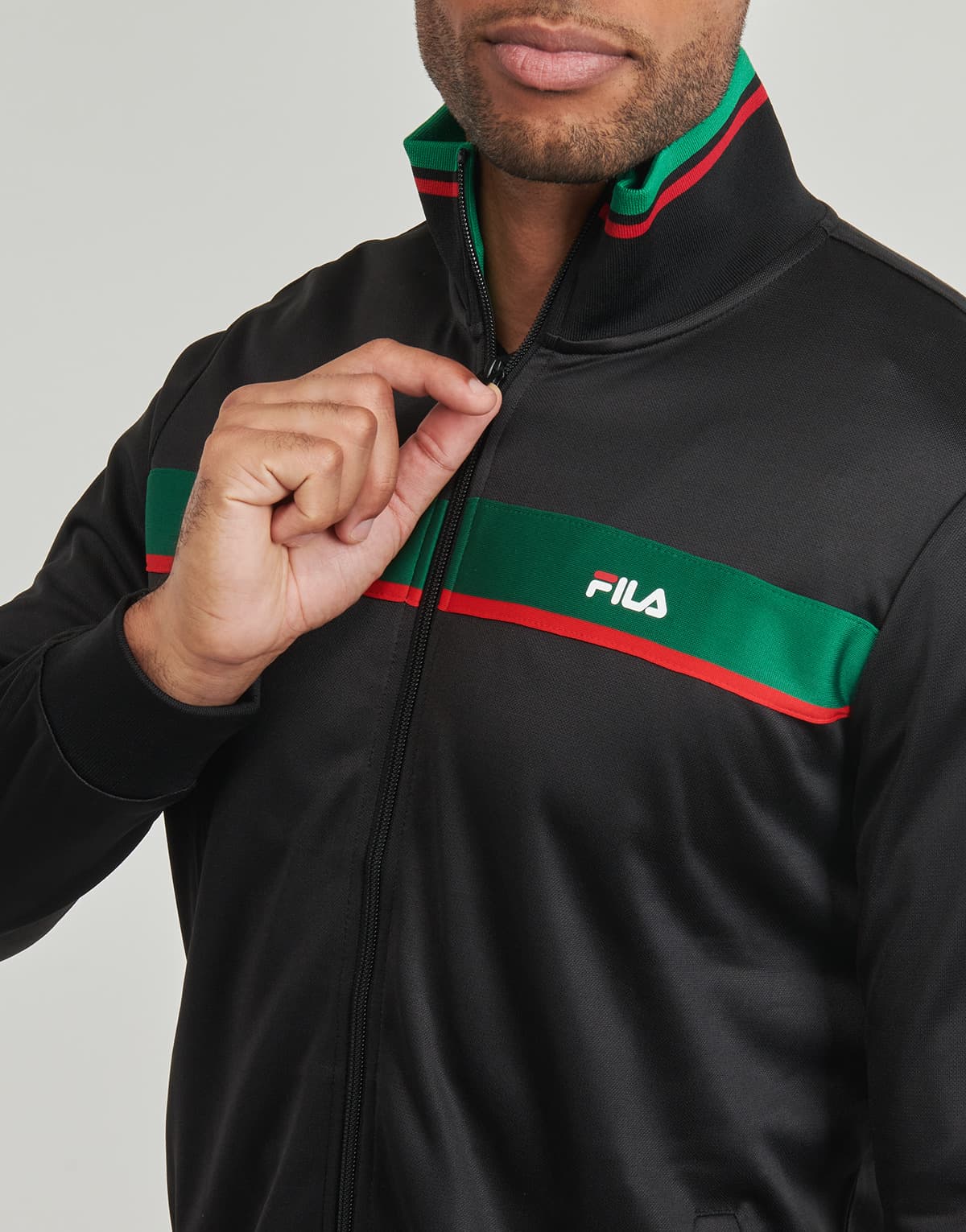 Men's Cardigans Fila Black