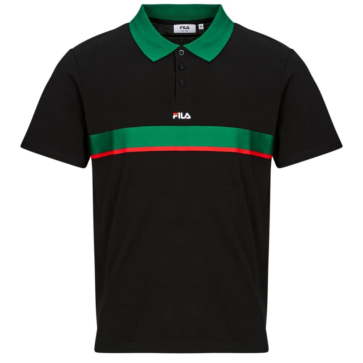 Men's Polo Shirts Fila Black