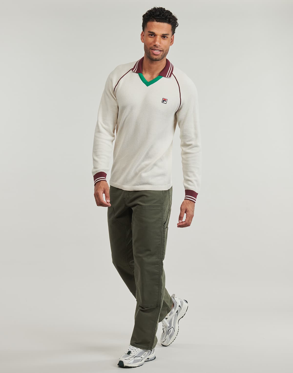 Men's Sweaters Fila Beige