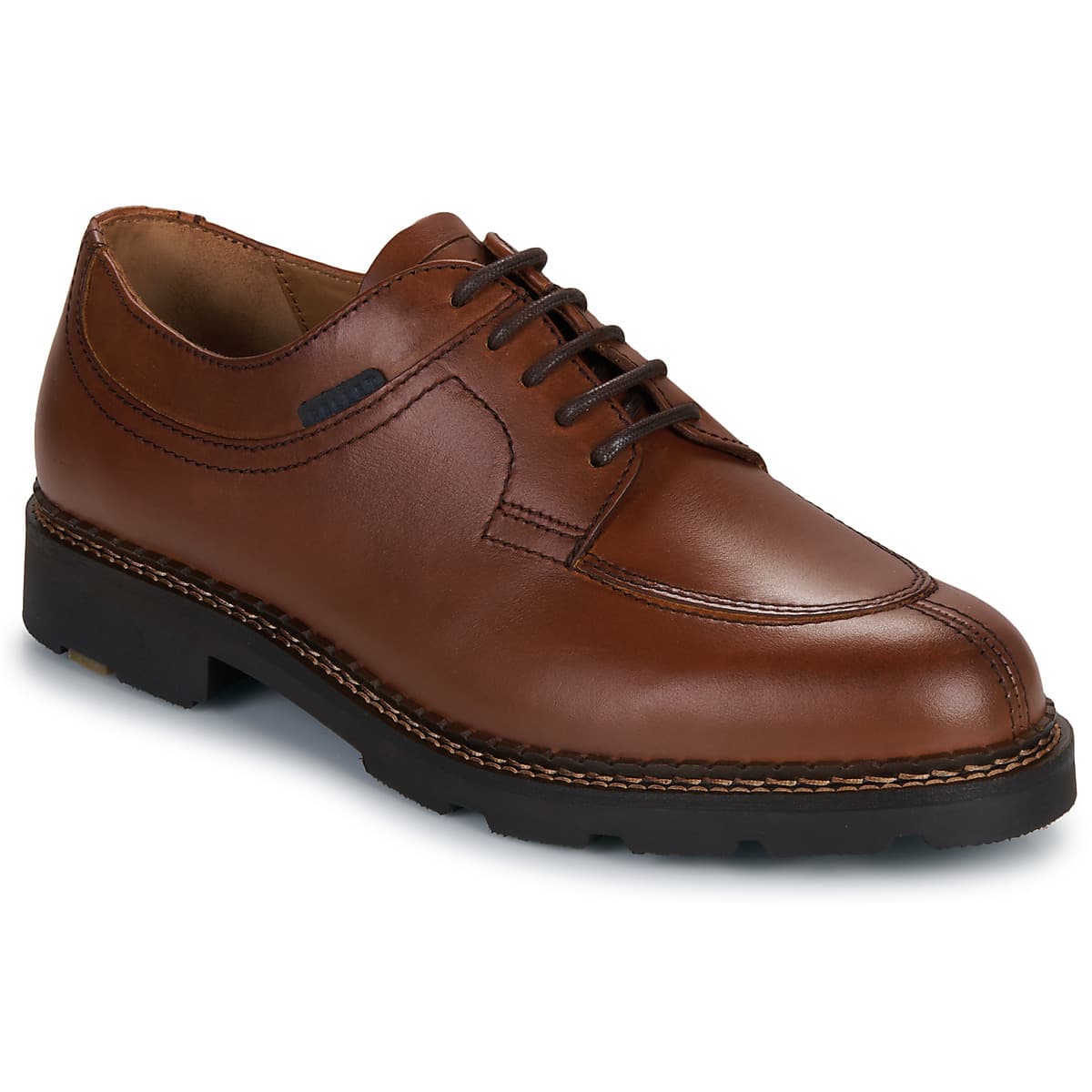 Men's Derby Shoes Pellet Brown