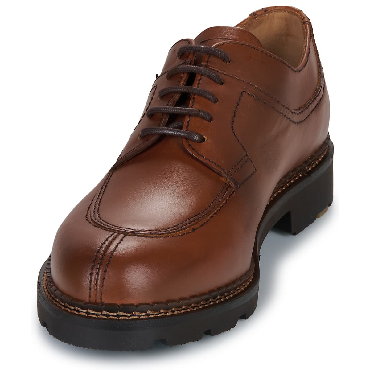 Men's Derby Shoes Pellet Brown