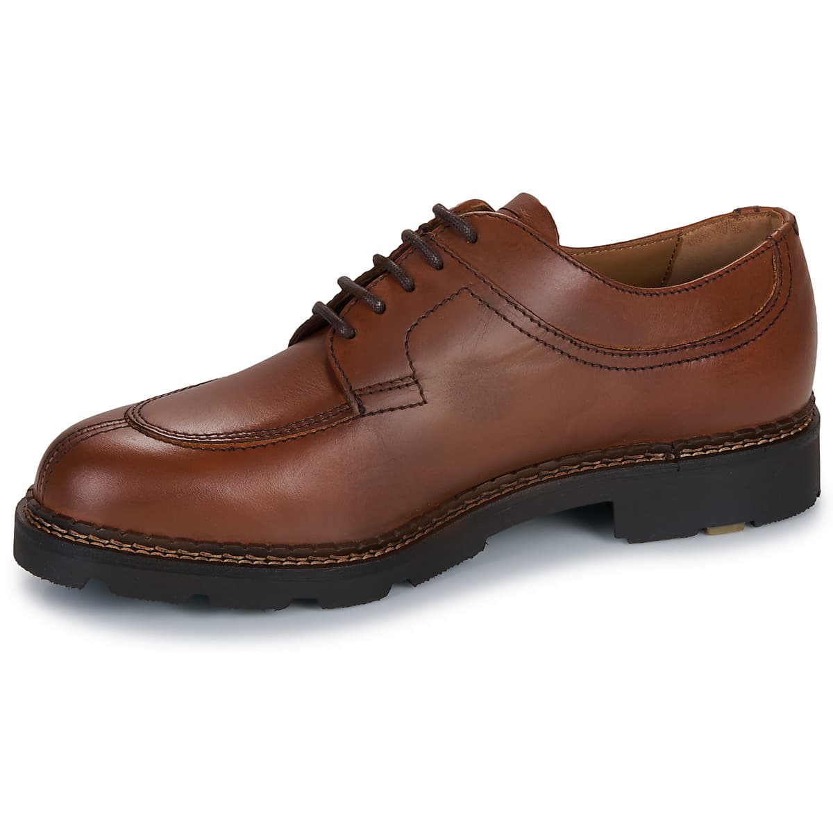 Men's Derby Shoes Pellet Brown