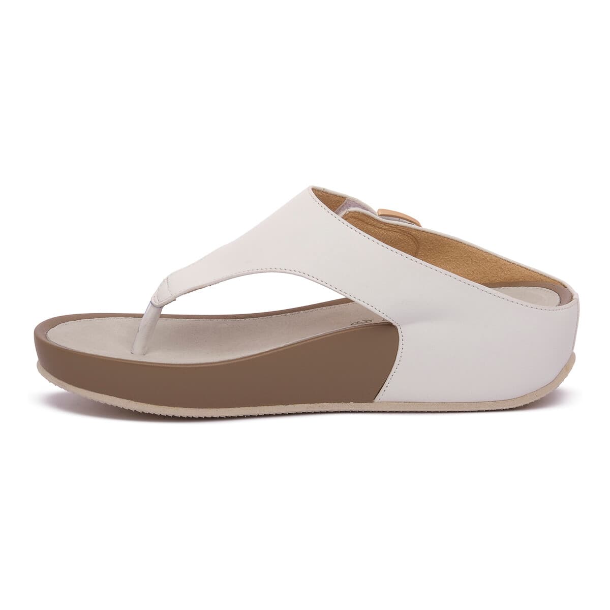 Women's Flip Flops Grunland White
