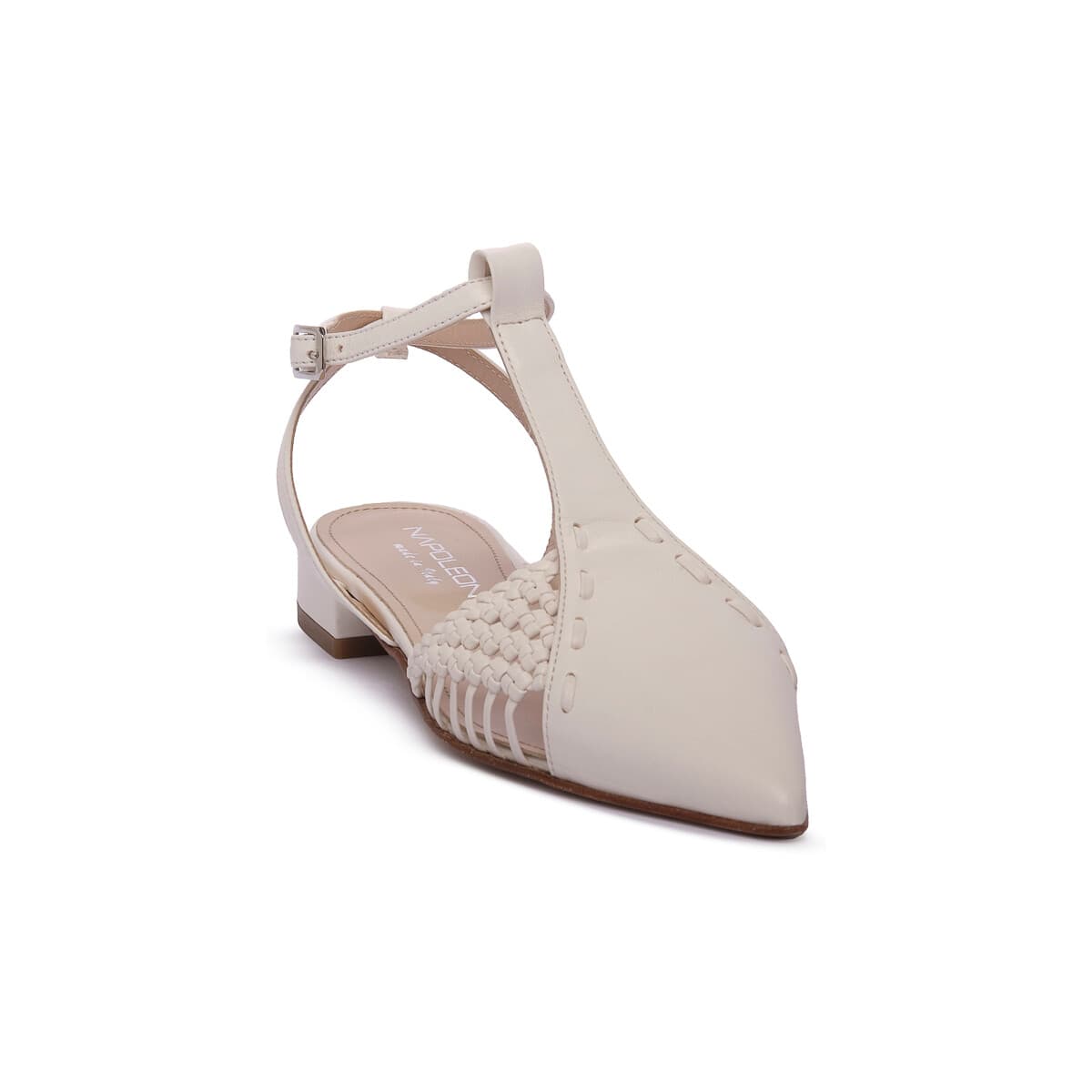 Women's Ballet Flats Priv Lab White