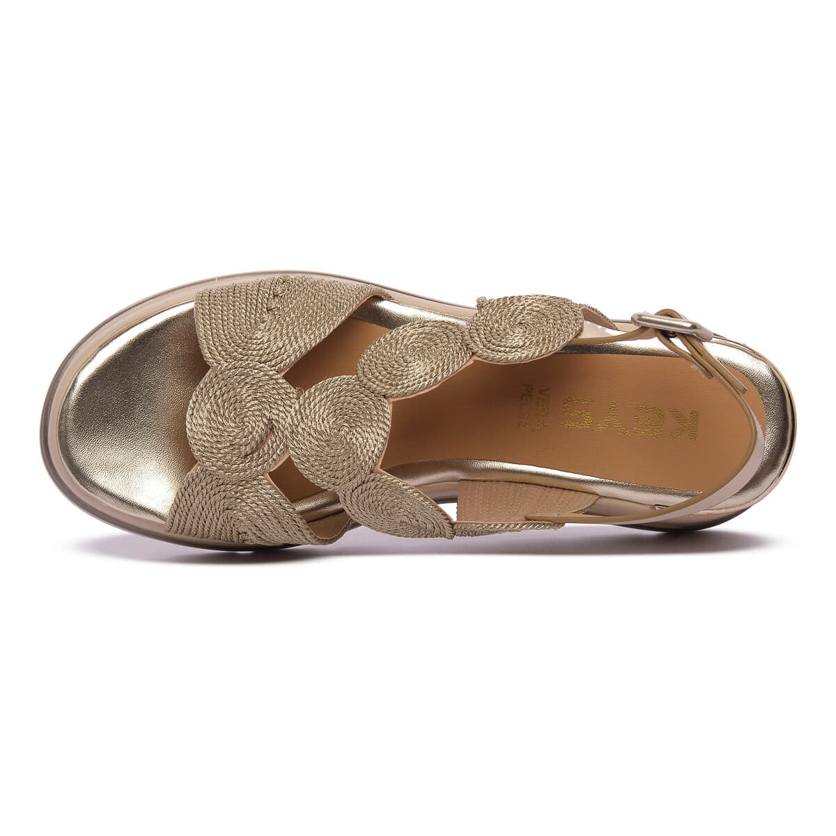 Women's Platforms Keys Beige