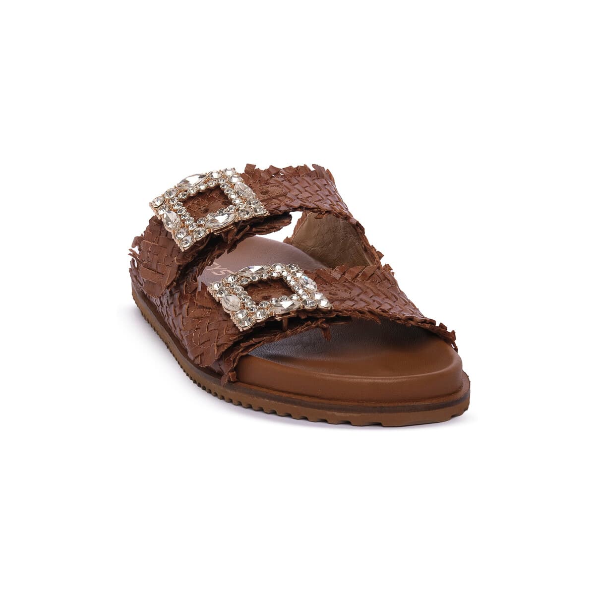 Women's Sandals Keys Brown