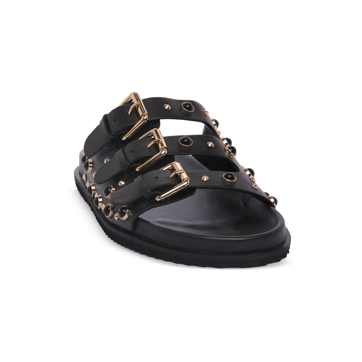 Women's Mules Keys Black