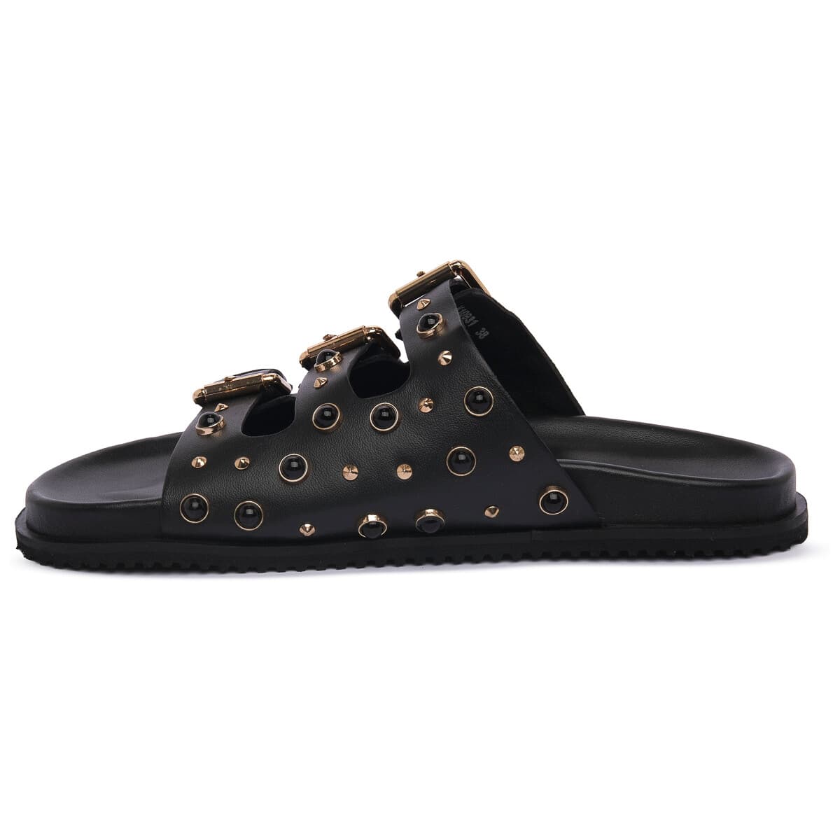 Women's Mules Keys Black