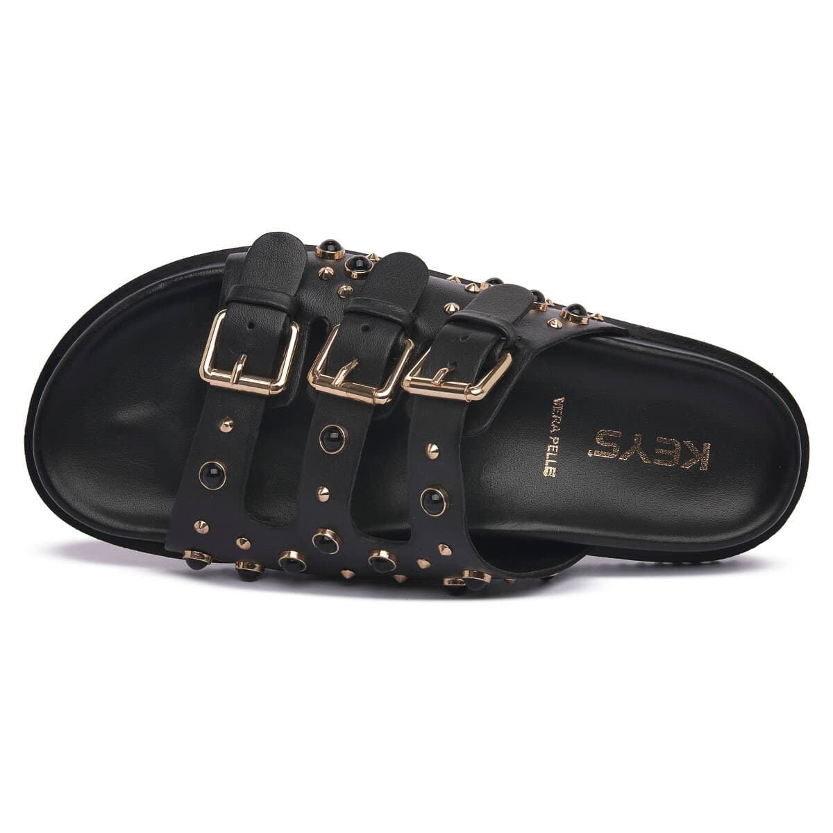 Women's Mules Keys Black