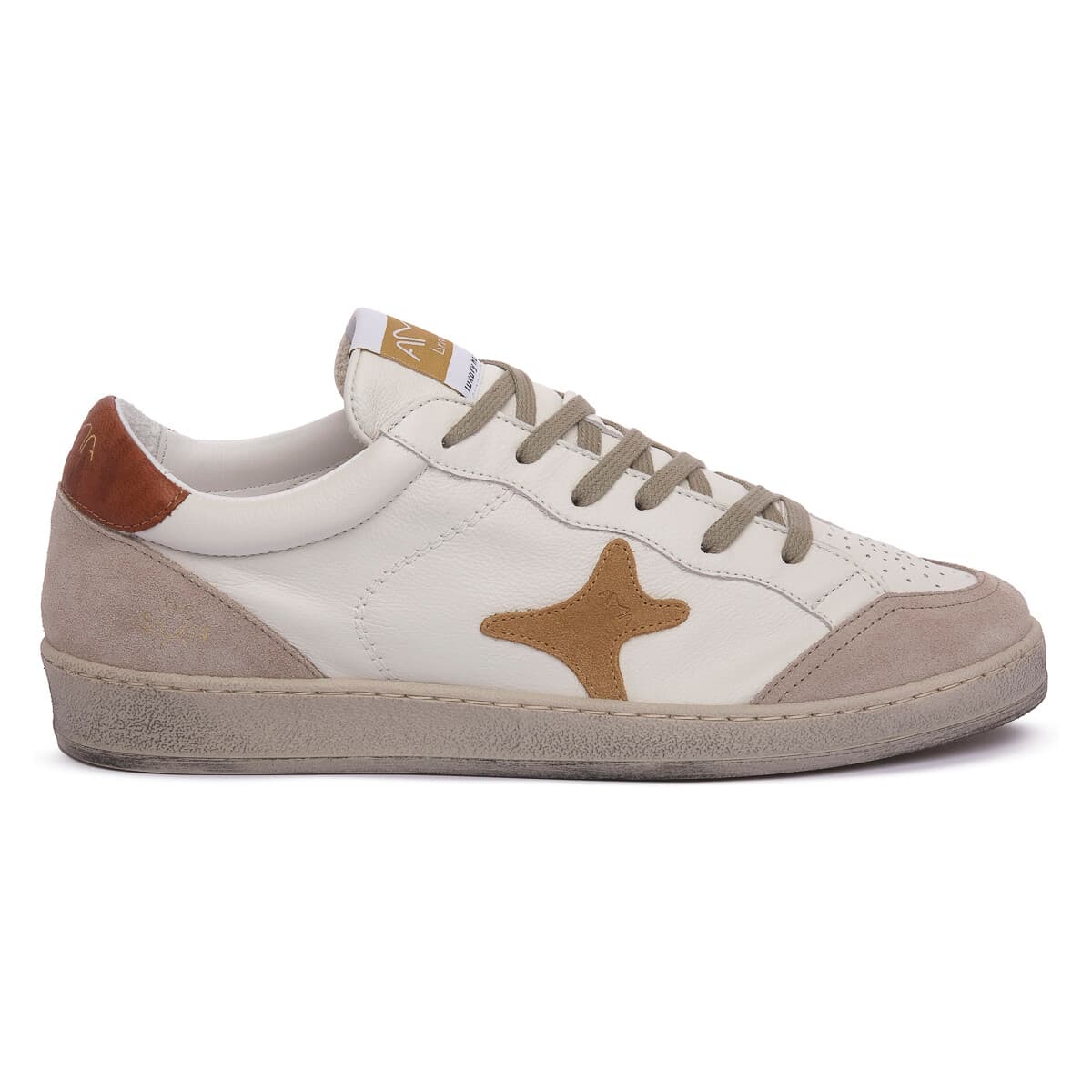 Men's Sneakers Ama Brand White