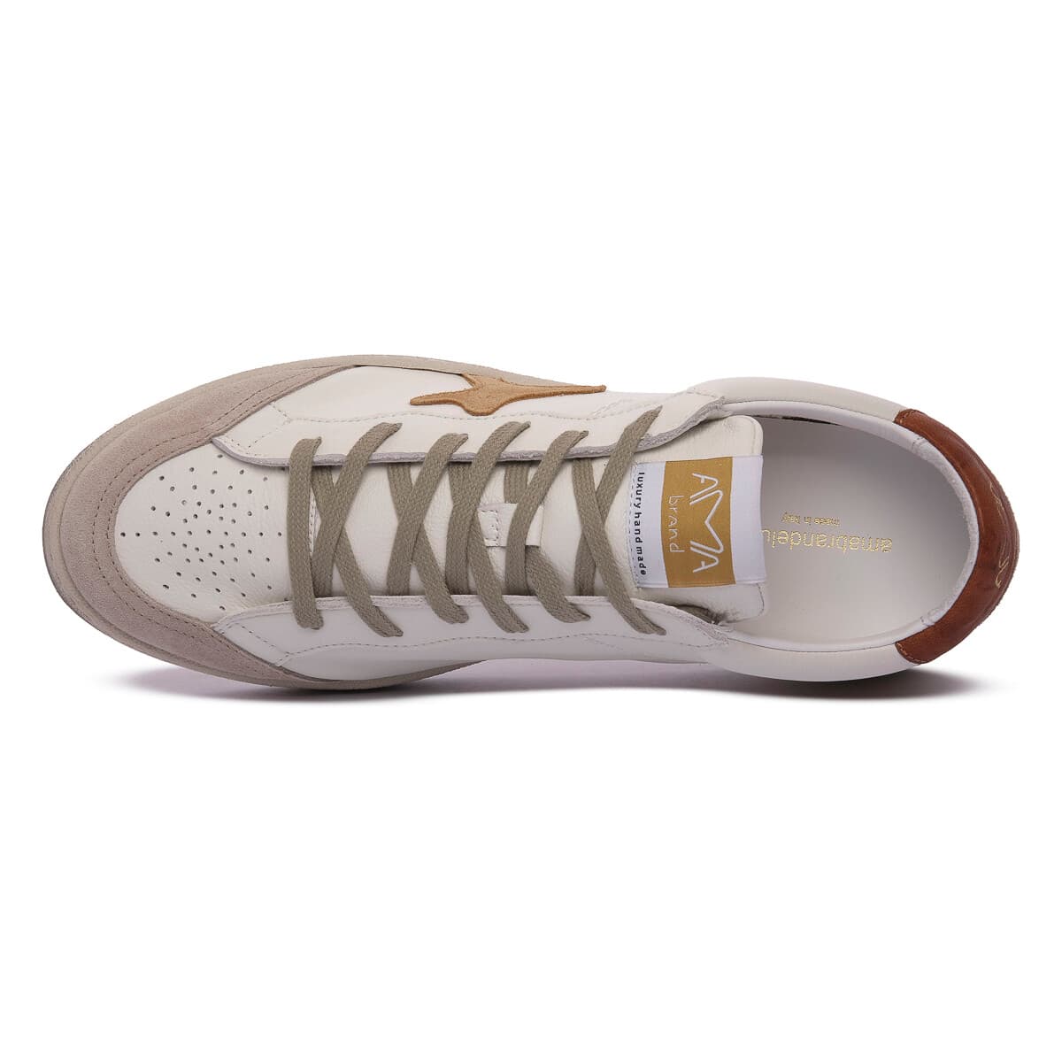 Men's Sneakers Ama Brand White