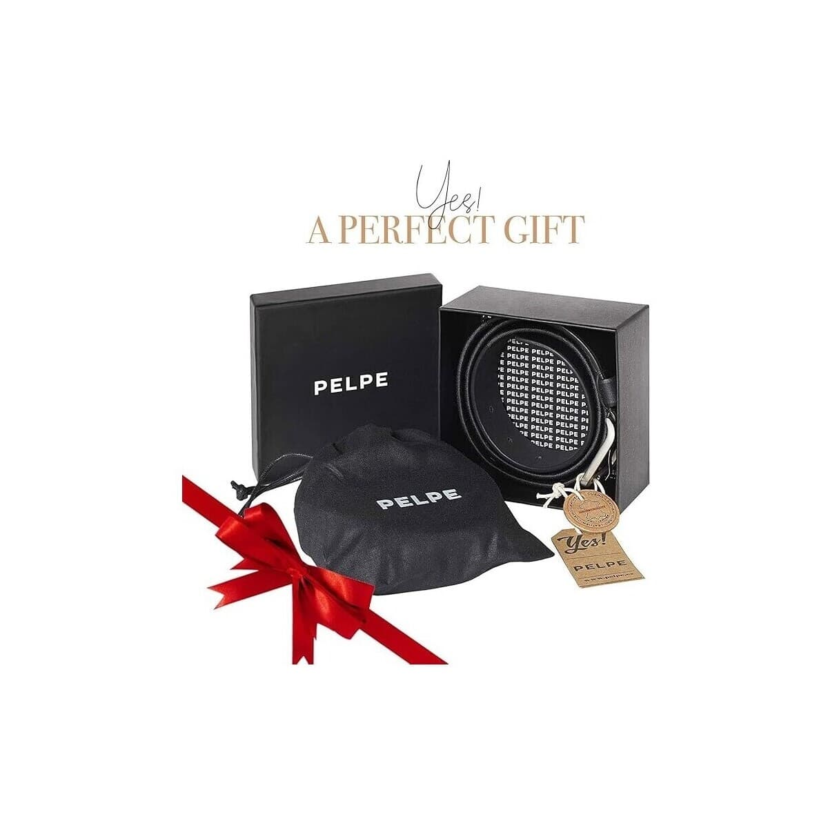 Men's Belts Pelpe Red