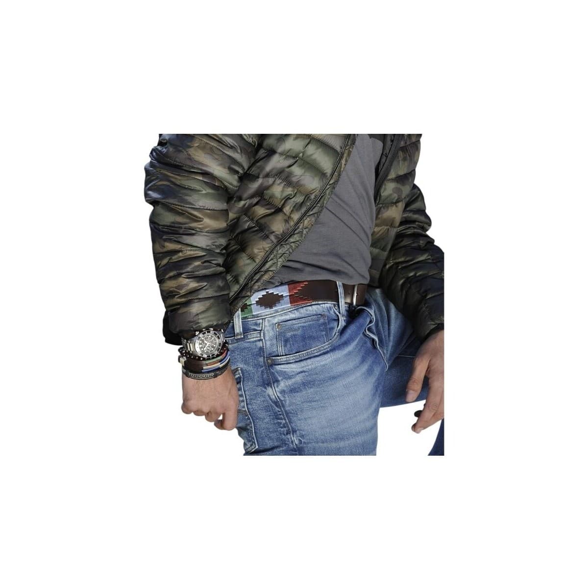 Men's Belts Pelpe Green