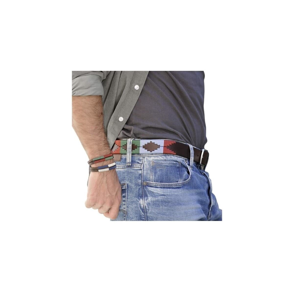 Men's Belts Pelpe Green