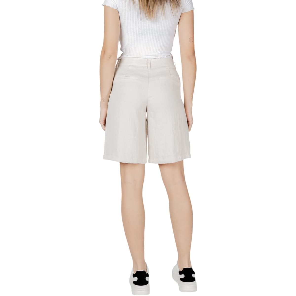 Women's Shorts Vila Beige