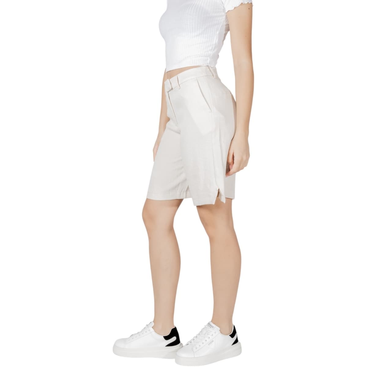 Women's Shorts Vila Beige