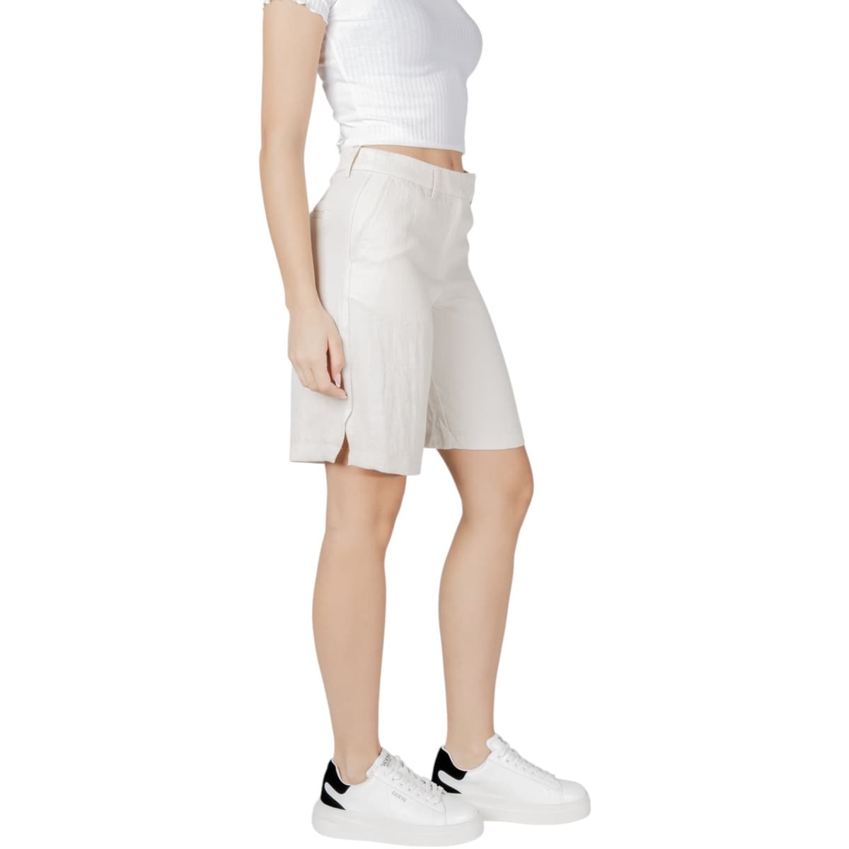 Women's Shorts Vila Beige