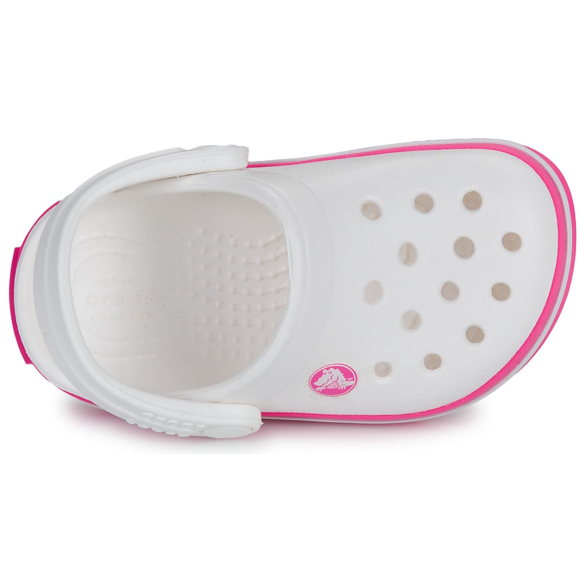 Girls' Slippers Crocs White