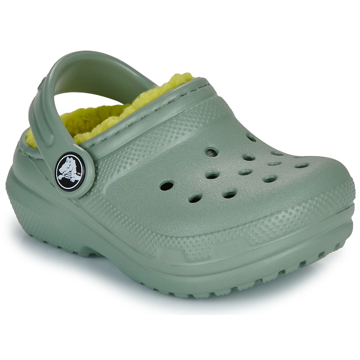 Boys' House Slippers Crocs Khaki