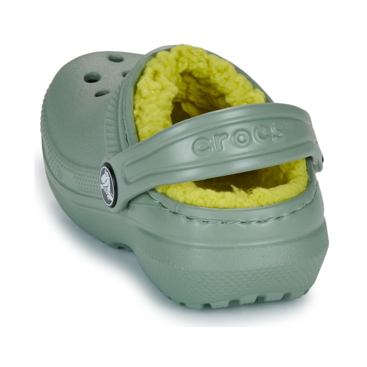 Boys' House Slippers Crocs Khaki