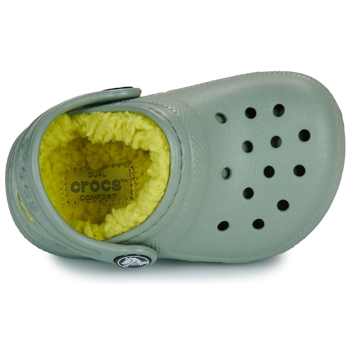 Boys' House Slippers Crocs Khaki