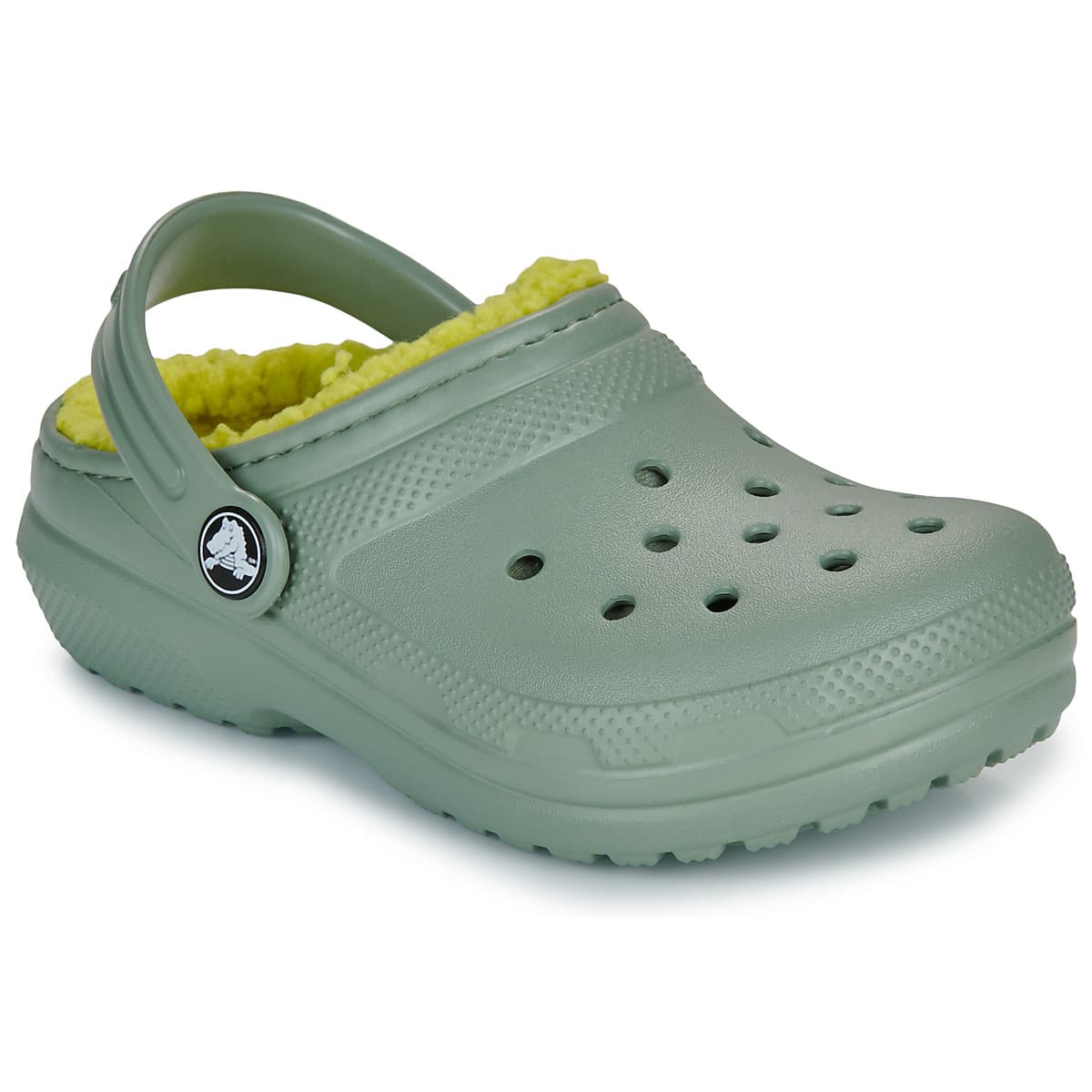 Girls' Slippers Crocs Khaki