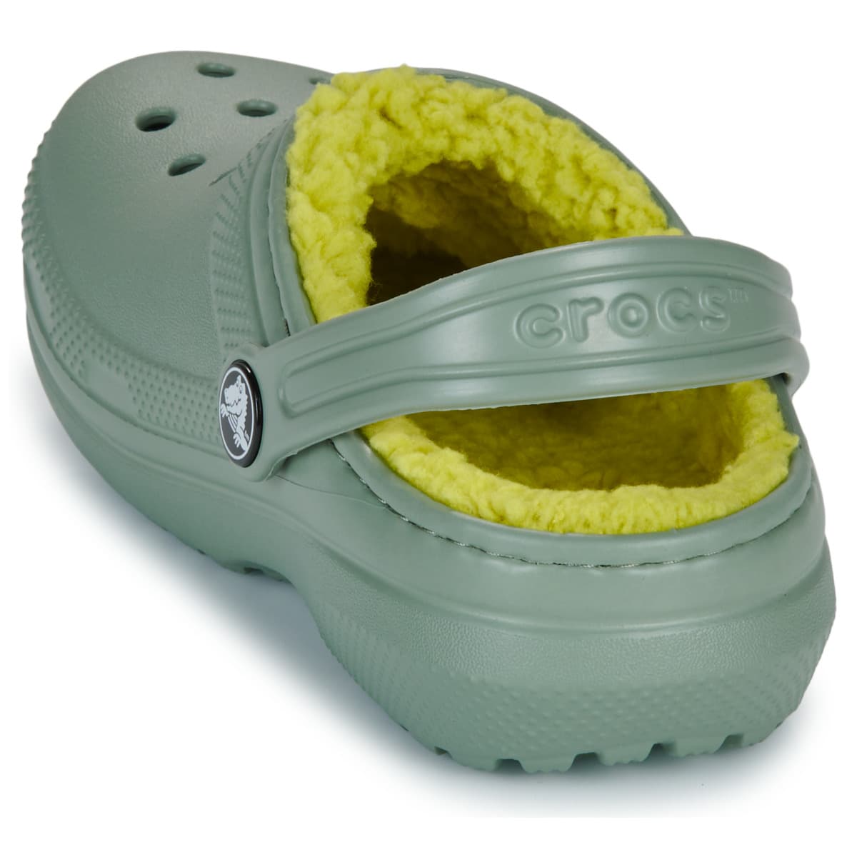 Boys' House Slippers Crocs Khaki