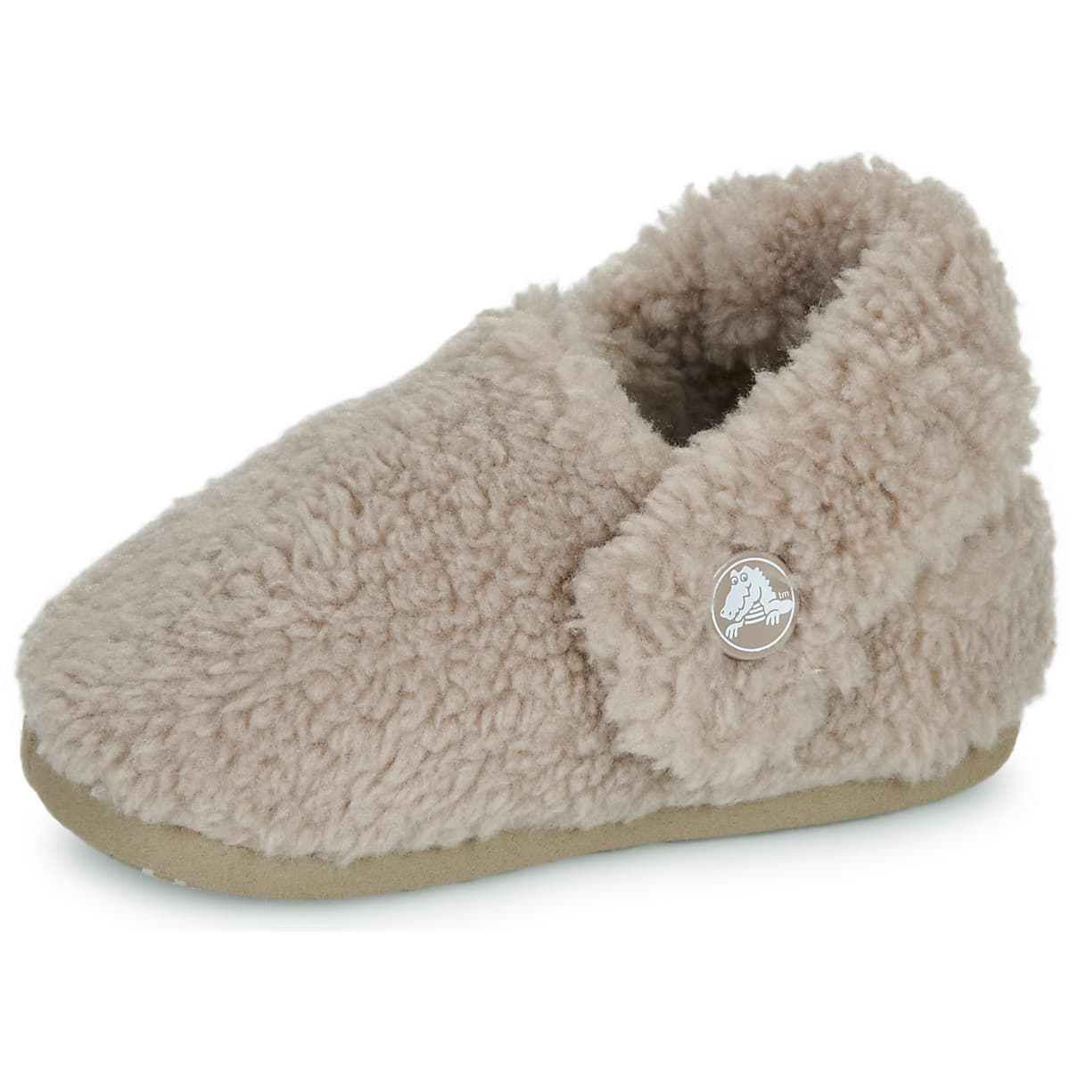 Boys' House Slippers Crocs Beige
