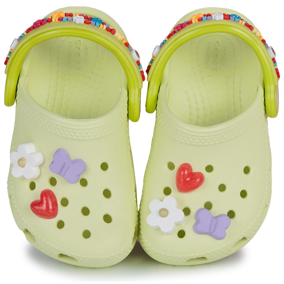 Girls' Slippers Crocs Green
