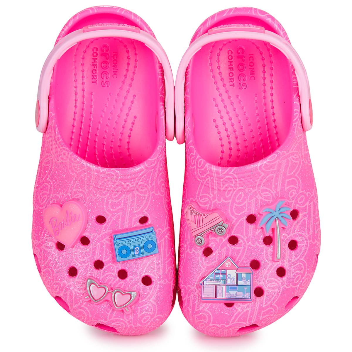 Girls' Slippers Crocs Pink