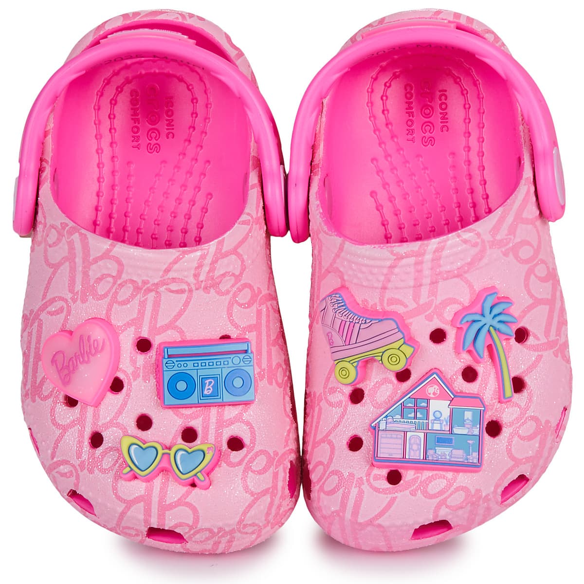 Girls' Slippers Crocs Pink