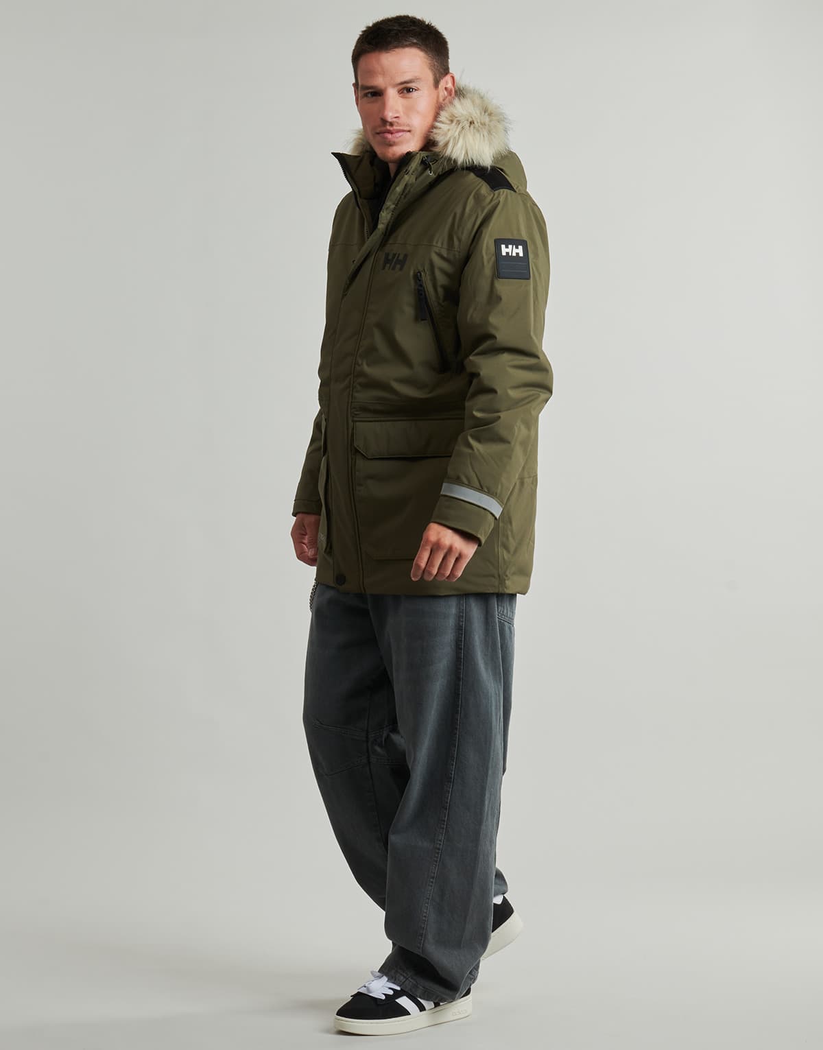 Men's Parkas Helly Hansen Khaki