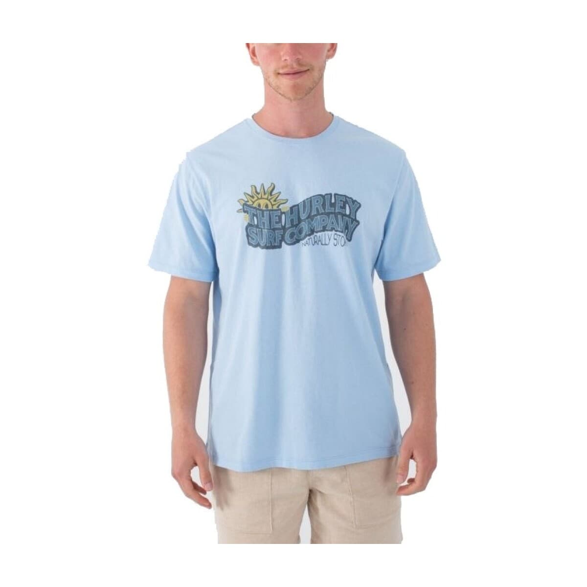 T-shirts & Polos Hurley Camisetas Hombre Modèle Naturally Stoked Ss